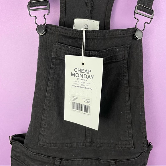 cheap monday skinny dungarees - Picture 5 of 7